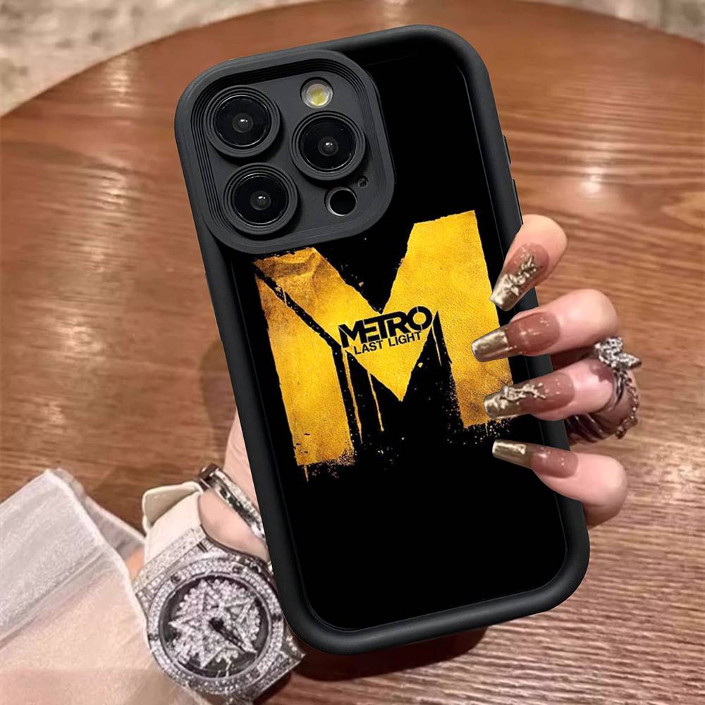 

Post Apocalyptic Game Metro 2033 For IPhone 17 16 15 14 13 12 11 Pro Max Plus Phone Case Covers iPhone 14pro max