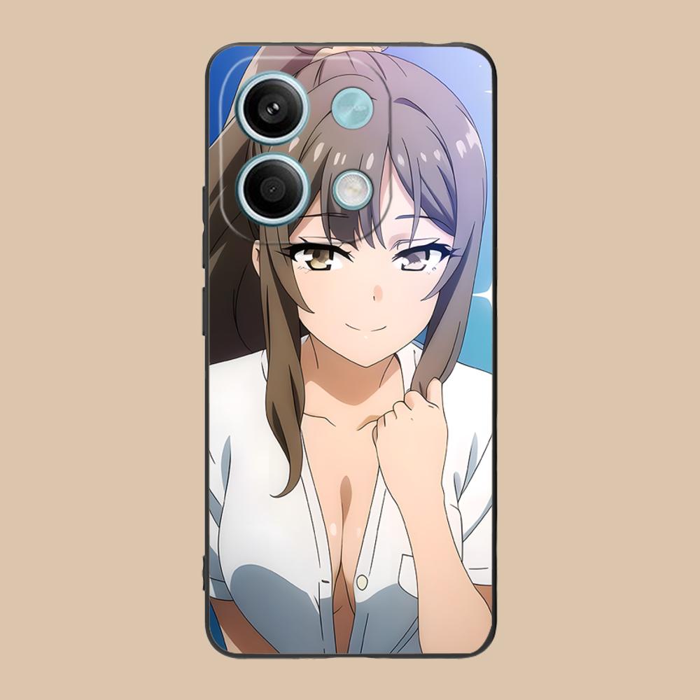 Anime Futaba Rio Mobile Phone Case for Xiaomi 15 14 13 12 Mi 11 T Ultra Lite Pro S X 5G Colorful Printing Cover Cellphones Cover