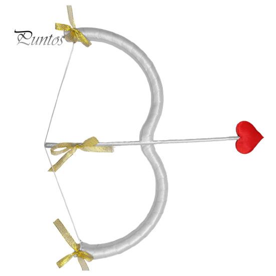 

Лук и стрелы Купидона, реквизит, лук в форме сердца, декор для Дня святого Валентина, фотосъемка, сценический костюм, реквизит для выступлений белый