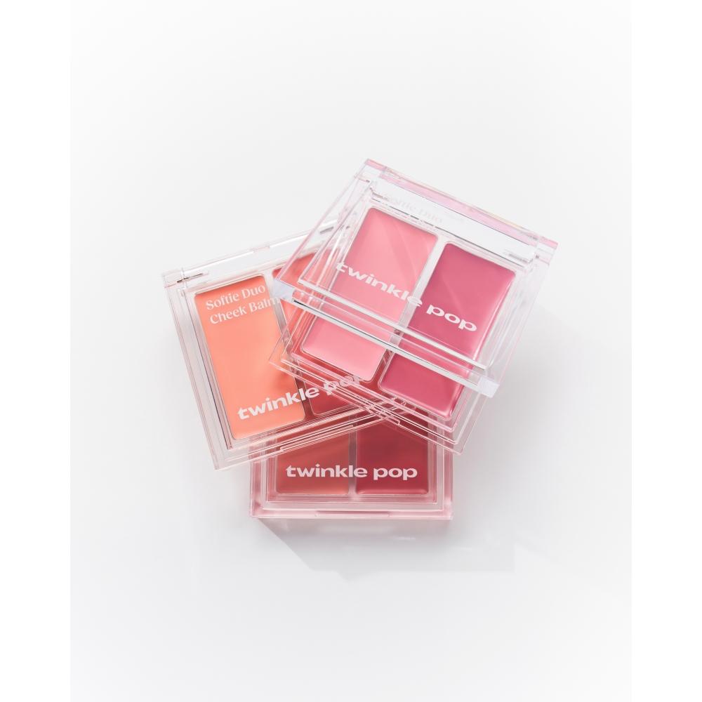 [01 Petal Bloom] Twinkle Pop Softy Duo Cheek Balm By Clio
