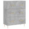 Highboard Concrete Grey 69.5 x 34 x 180 cm Particleboard