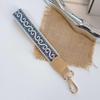 Gold Thread Embroidered Clouds Crossbody Phone Lanyard & Versatile Retro Handbag Strap