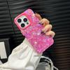 Luxuriöse bunte Muschelmuster Handyhülle für iPhone 11 12 13 14 15 Pro Max 15plus stoßfeste Mode schöne Schutzhülle