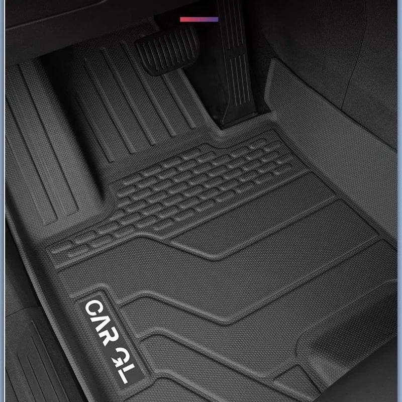 For JAECOO J7 SHS PHEV 2026 2025 Car Floor Mats TPE Single Layer Foot Pads Salon Carpet Full Cover Interior Accessories