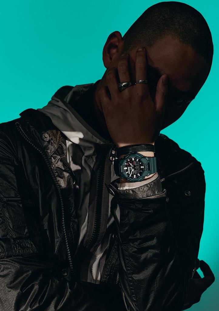 Casio Made with Biomass Plastic G-Shock Men's Watch, GA-010-2AJF, Green, Long-Life