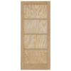 Interior Door Natural 86 X 198.5 Cm Plywood