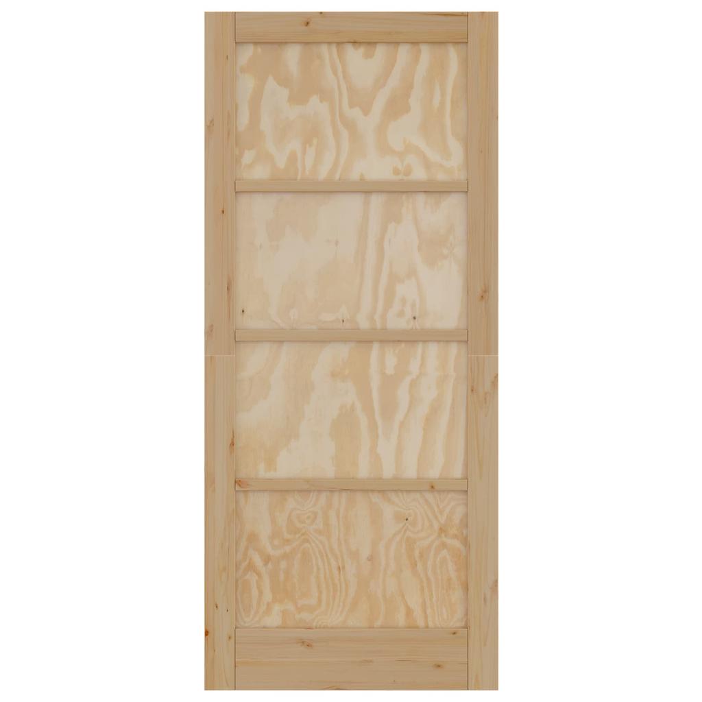 Interior Door Natural 86 X 198.5 Cm Plywood