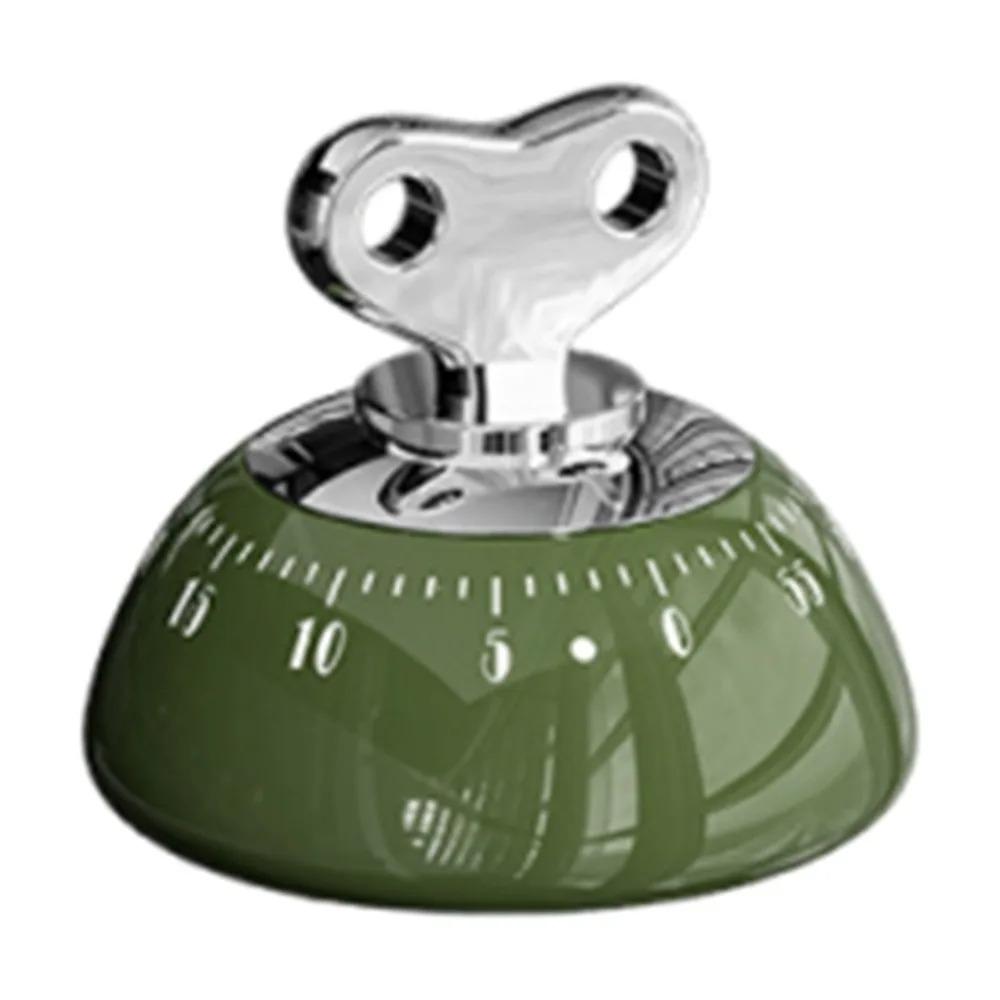 

Таймер с магнитной основой, 60-минутной настройкой таймера и функцией будильника. Подходит для приготовления пищи на кухне, учебы, упражнений, многофункциональный креативный будильник зелёный