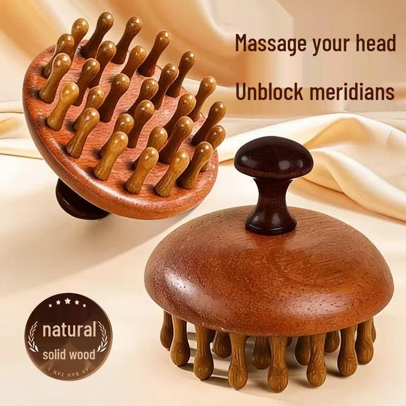 Sandalwood Meridian Scalp Massage Comb