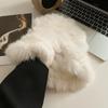 Women’s Hat Rabbit Fur Hat - Autumn Winter Warm Thickened Cold-proof Plush Bucket Hat