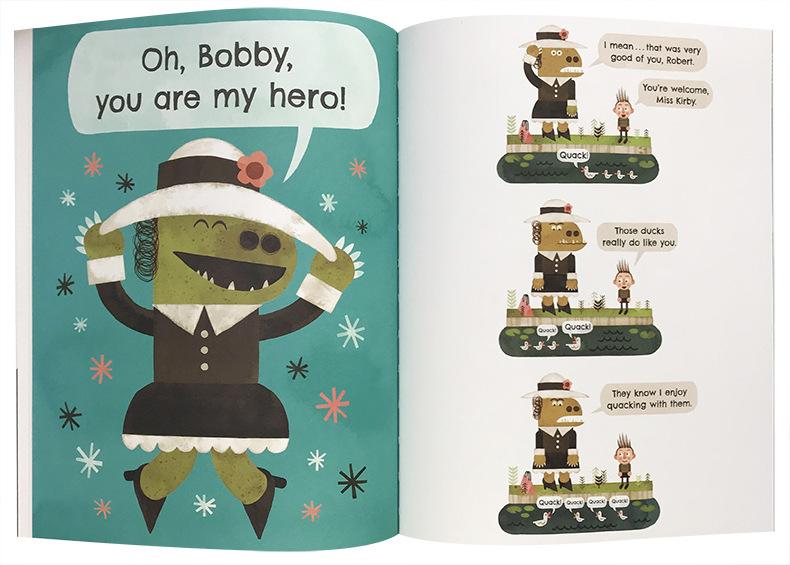 My Teacher Is a Monster English Picture Book My Teacher Is a Monster My Teacher