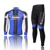 Outdoor Team Edition Tour de France Mountain Bike Quick-drying Spring and Autumn Cycling Suit Long Sleeve Suit Men