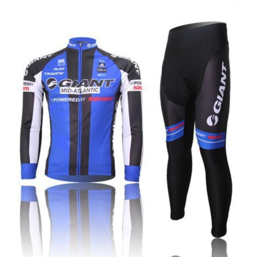 Outdoor Team Edition Tour de France Mountain Bike Quick-drying Spring and Autumn Cycling Suit Long Sleeve Suit Men