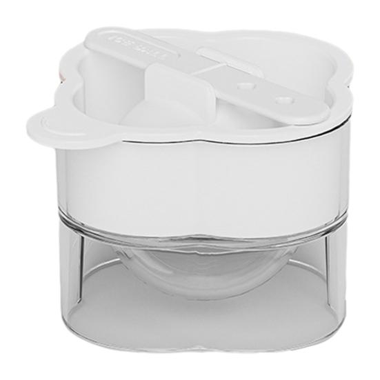 Ice Ball Mold Large Spherical Silicone Ice Ball Maker Fast Freezing Clear Bubble-Free Ice Ball Push-Release Ice Tray for Whiskey Wine Cocktails