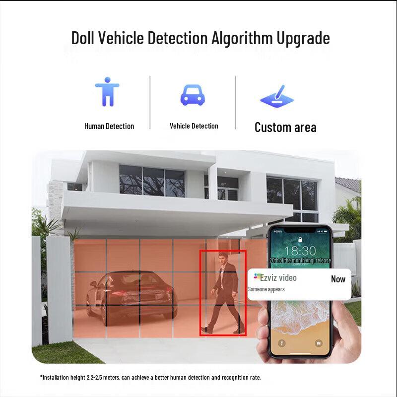Ezviz CTQ8H 4G 3MP Indoor PTZ Security Camera (CN version)