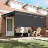 Tenda a Bracci Retrattile Antracite 400 x 300 cm