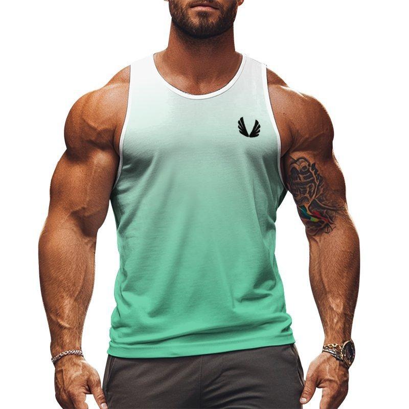 3D Printed Sports Vest Summer Men Y2k Sleeveless Men's Top Oversized Tank Fashion Streetwear T Shirt
