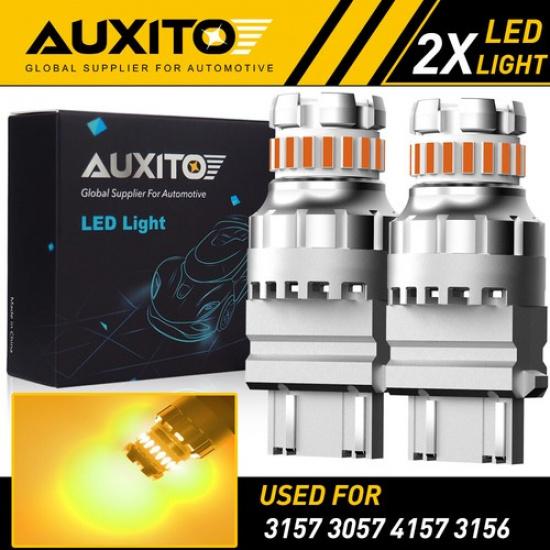 AUXITO 3157 3057 LED Amber Turn Signal Light Blinker Bulb For Ford F-150 USEOA