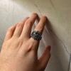 Retro Lion Ring For Men Silver Color Punk Gothic Rock Hiphop Open Ring Handmade Designer Jewelry Biker Accessories Gift For Man