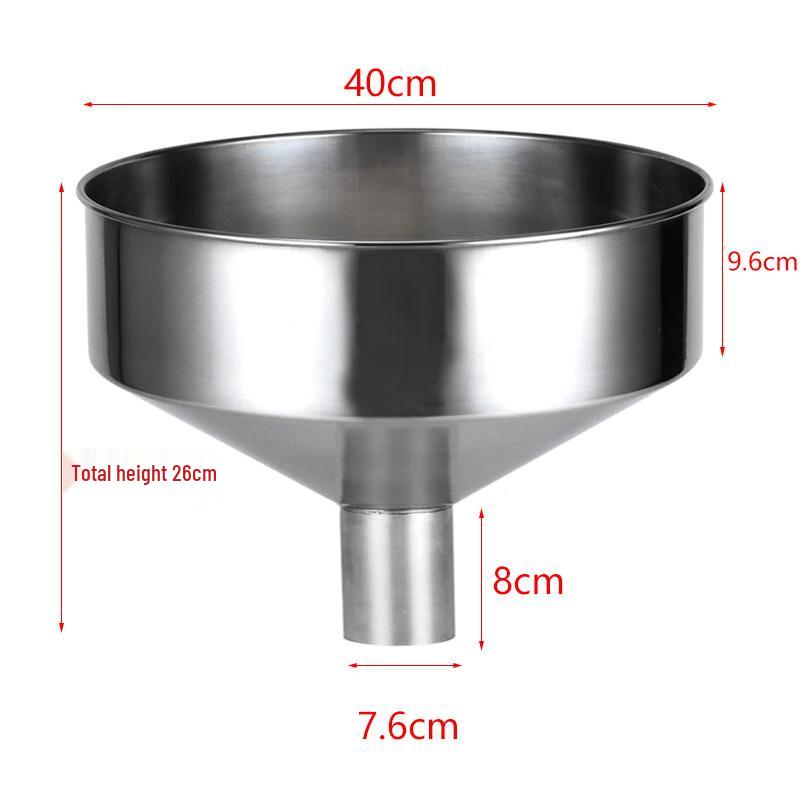 Thickened Stainless Steel Funnel