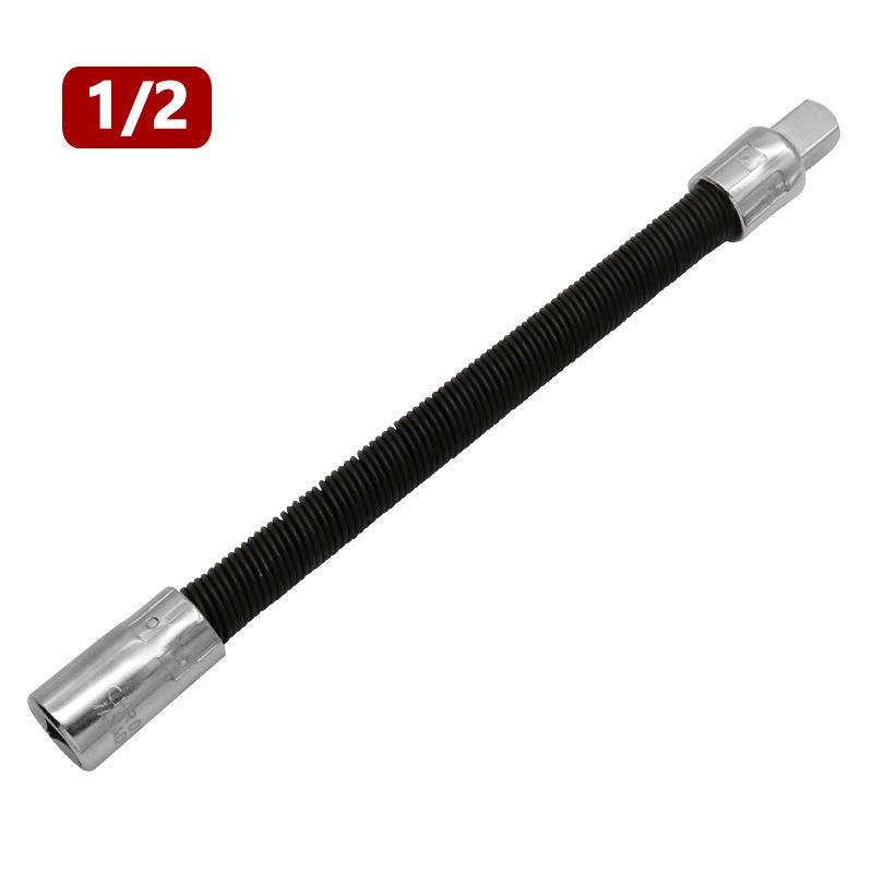 Universal Flexible Shaft Quick Ratchet Elastic Joint Socket Extension Rod