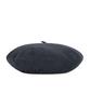 Bajal Cursive Logo Wool Beret Grey