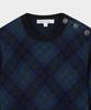 BROOKS BROTHERS [Women'S] Jacquard Black Watch Sweater (Multi) (Bbwrwm37607Ew)
