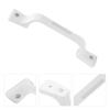 9.25in Plastic Grab Handle Entry Door Assist Bar White for RV Trailer Camper Motor Home Yacht