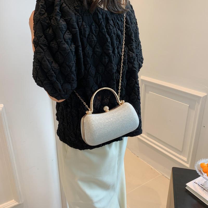 Casual Women's Bag Simple Small Bag New Trend Women's Bag Texture Personalized Shoulder Chain Messenger Bag