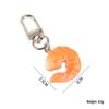 PVC Shrimp Keychain Props - Funny Kitchen & Dining Toy Models