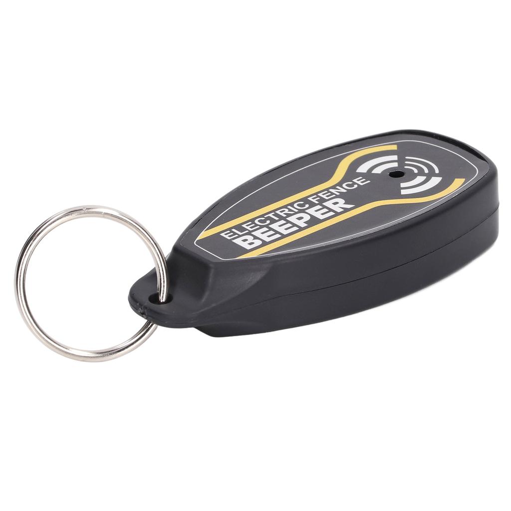 Bzučák elektrického ohradníku Přenosný bzučák na klíče pro elektrický ohradník s tlačítkem zapnutí/vypnutí a světlem