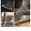 BBQ Grill Cleaning Brush Outdoor Stainless Steel Grill Brush Cleaning Tools