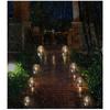 LED Solar Candles Light Flameless Rechargeable Night Light For Wedding Party Garden Decor Outdoor Waterproof Solar Candles Lamp