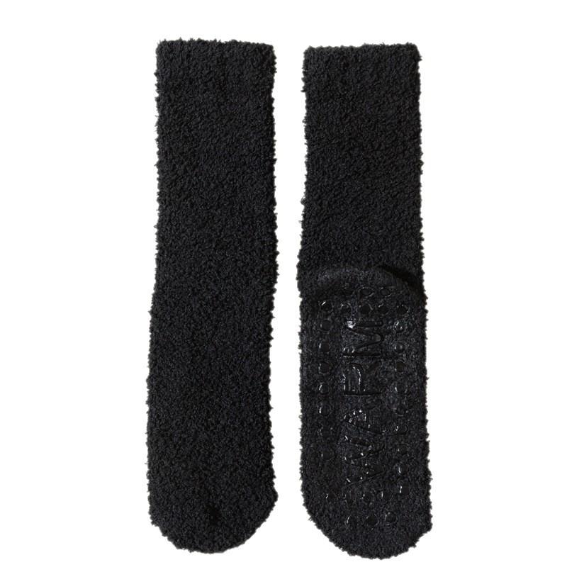 Coral Fleece Socks for Women, Warm and Non-freezing Feet In Autumn and Winter, Thick Anti-slip Socks with Fleece Silicone Soles
