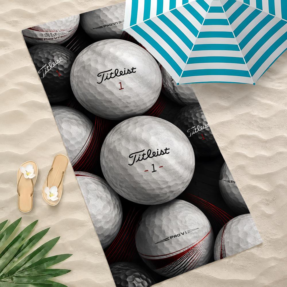 Brand TT-t-TitleistS-ES-s Towel Towel Soft Pool Gift For Travel Gym Shower Camping Quick Dry Sports Large Beach Towels