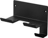 Yamazaki Tower Wall-Mounted Dryer Holder (Black, Approx. 16cm W X 9.3cm D X 11.8cm H) [Includes Drywall Tweezers and Wood Screws] for Drywall Walls,