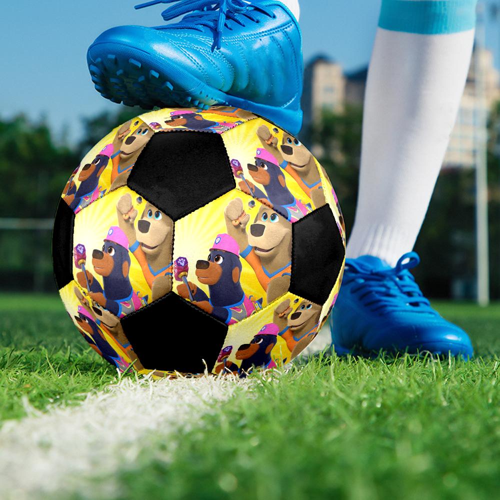 Pupstruction Theme Size 5 Soccer Ball, Suitable for Both Indoor and Outdoor Matches, a Gift Suitable for Everyone.
