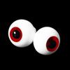 Glass Eyes for Dolls, Ball-Jointed Dolls, BJDs, Glass Eyes, Kasam Eyes (HA-15, 18mm)