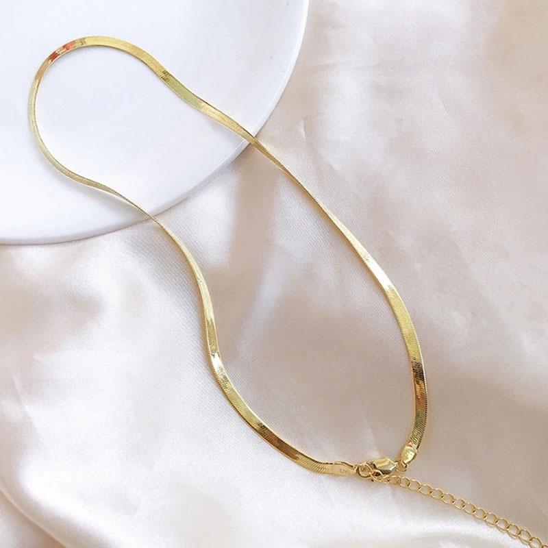 Minimalist Snake Bone Wrap Tassel Necklace for Women