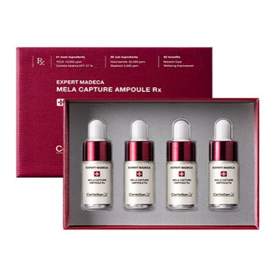 Centellian24 Экспертная сыворотка-ампула Madeca Mela Capture RX, набор из 4 шт. (28 мл)