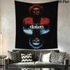The Weeknd Wall Tapestry Aesthetic Wall Hanging Printed Fabric Blanket Decorative Tapestries for Bedroom Living Room Home Decor