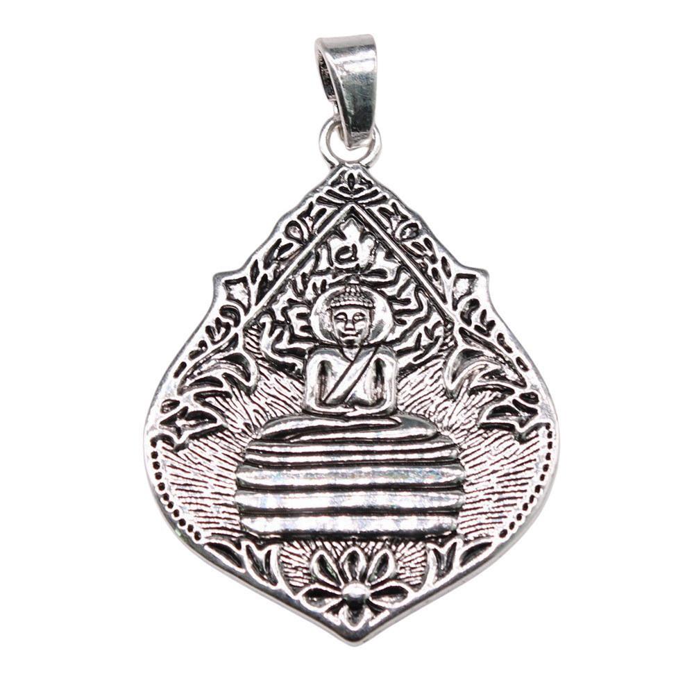 Buddha Statues Charms Multi Color Alloy Pendants For Spiritual Zen Jewelry Making