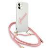 Guess Guhcp12Scrtvspi Iphone 12 Mini 5,4 Różowy/Pink Hardcase Script Vintage