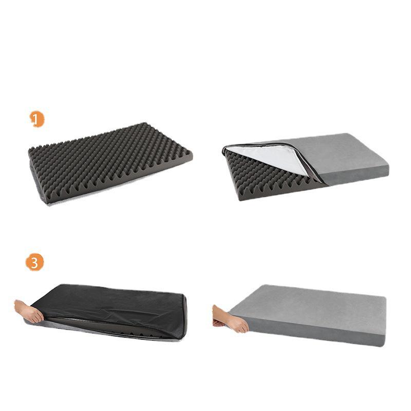 Abnehmbares & Waschbares Schwammpolster Hundebett - Wasserdichtes, Rutschfestes Design für Wintergemütlichkeit