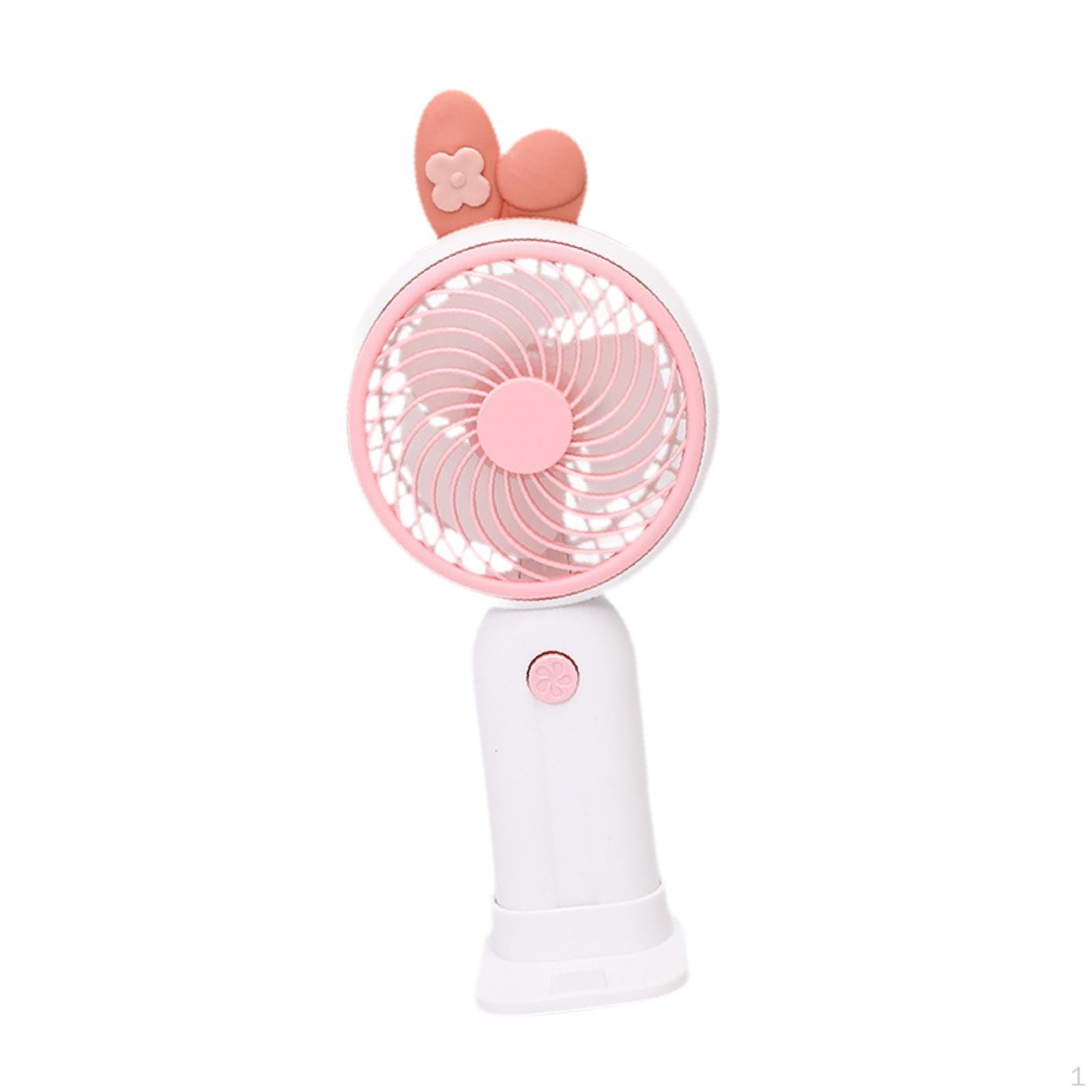 Компактный ручной вентилятор для персонального охлаждения White Rabbit Ears