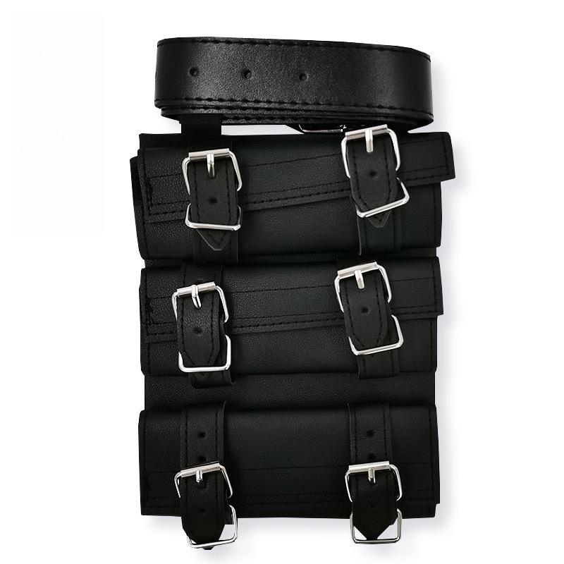 Medieval Katana Belt Sword Holster Anime Demon Cosplay Prop Samurai Sabre Waist Holder Knife Real Size Japanese Katana Decor