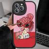 Japan Fashion H-Hysteric M-Mini Phone Case For iPhone 16 15 14 13 12 11 Pro Max Plus Leather Soft Cover