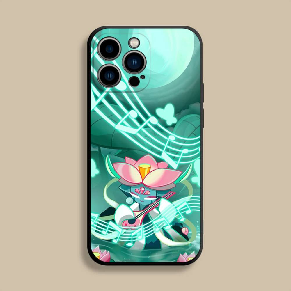

C-Cookies R-Run Kingdom Phone Case For iPhone 17,16,15,14,13,12,Pro,Max,Plus,E,SE4,Air,Mini Black Soft Cover iPhone14Plus