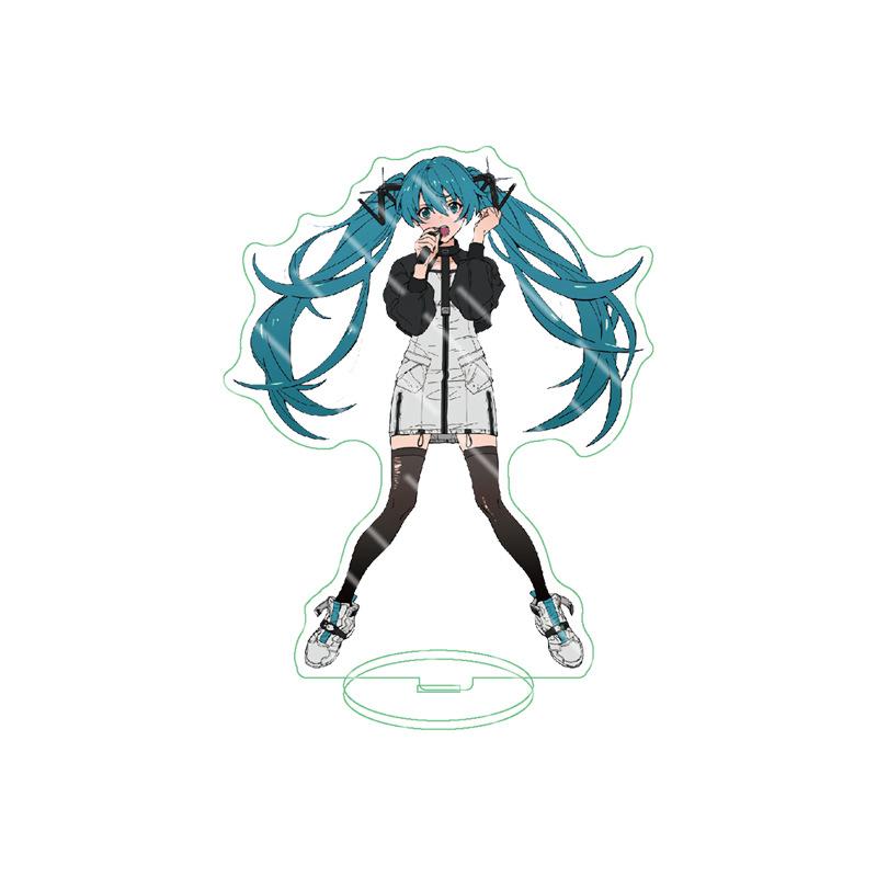hatsune miku big card Hatsune Luo Tianyi Double-sided vertical ornament cute acrylic anime peripheral pvc girl birthday gift