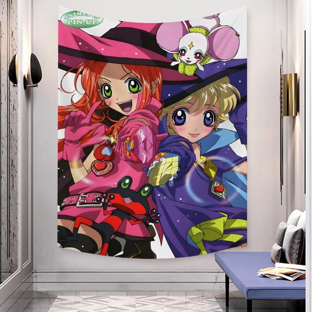 Anime SSugar Sugar Rune Tapestry Microfiber Wall Hanging For Bedroom Living Room Decor Outdoor Festival Garden Bar Background